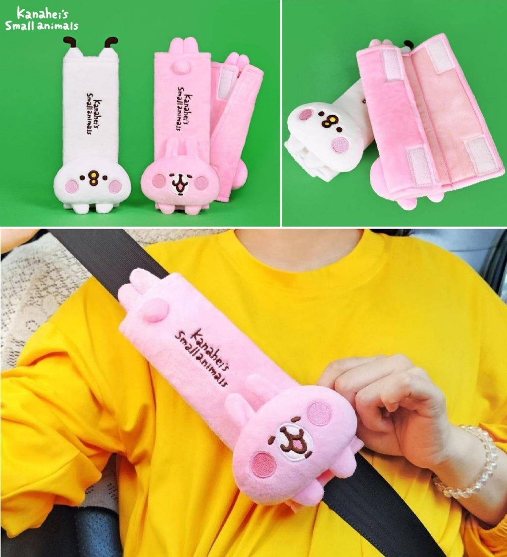 5/5截🌸🇹🇼台灣正版授權 卡娜赫拉的小動物 安全帶套玩偶 (2款各1) | 預訂約5月尾至6月初