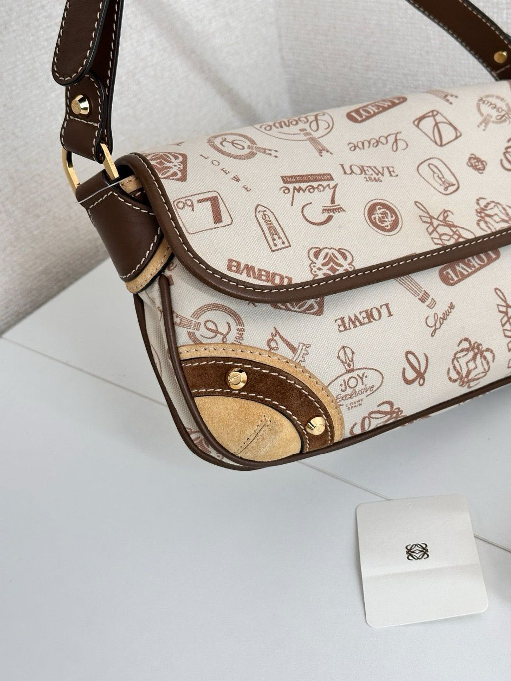 🌸日本中古品代購【稀有】LOEWE羅意威帆布160周年紀念單肩包手提包 | 預訂約2-3星期 娉婷貿易公司 Exquisite Beauty Trading Company