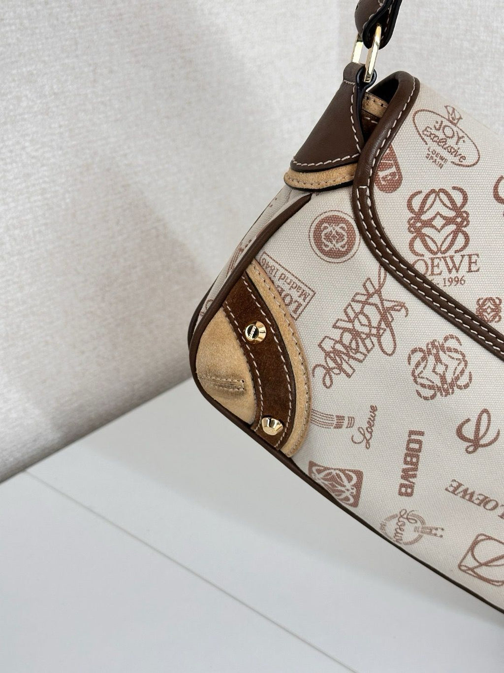 🌸日本中古品代購【稀有】LOEWE羅意威帆布160周年紀念單肩包手提包 | 預訂約2-3星期 娉婷貿易公司 Exquisite Beauty Trading Company
