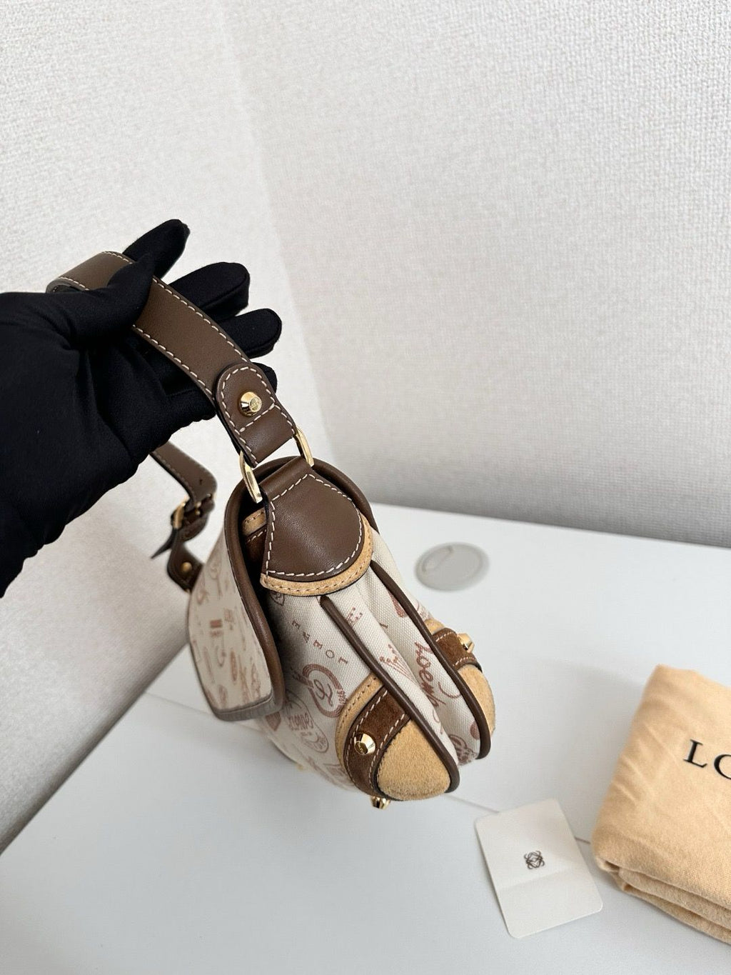 🌸日本中古品代購【稀有】LOEWE羅意威帆布160周年紀念單肩包手提包 | 預訂約2-3星期 娉婷貿易公司 Exquisite Beauty Trading Company