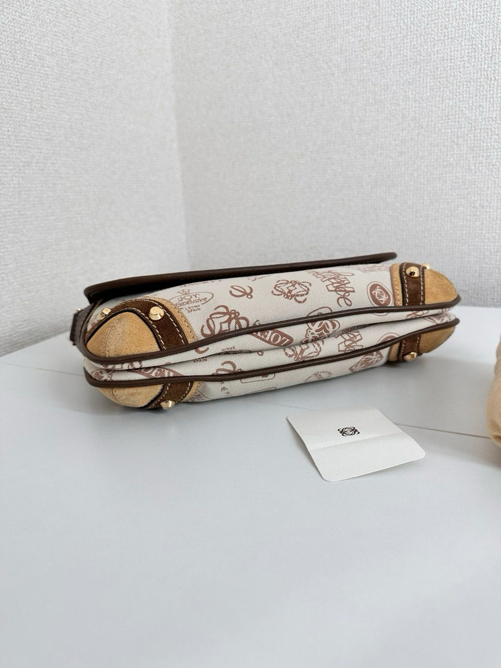 🌸日本中古品代購【稀有】LOEWE羅意威帆布160周年紀念單肩包手提包 | 預訂約2-3星期 娉婷貿易公司 Exquisite Beauty Trading Company
