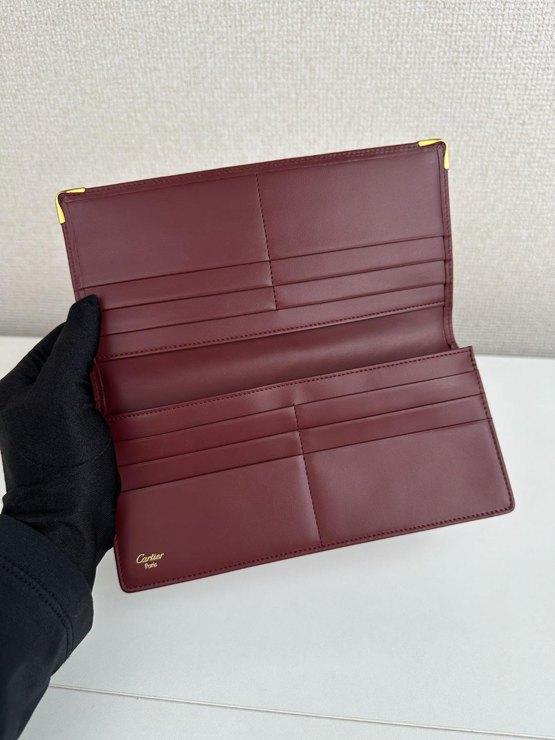 🌸日本中古品代購 Cartier卡地亞Must系列長款錢包(帶零錢袋)真皮 | 預訂約2-3星期