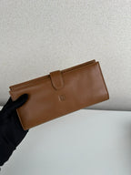 🌸日本中古品代購 LOEWE羅意威雙折長款錢包駝色棕色Anagram標志Nappa皮革 | 預訂約2-3星期