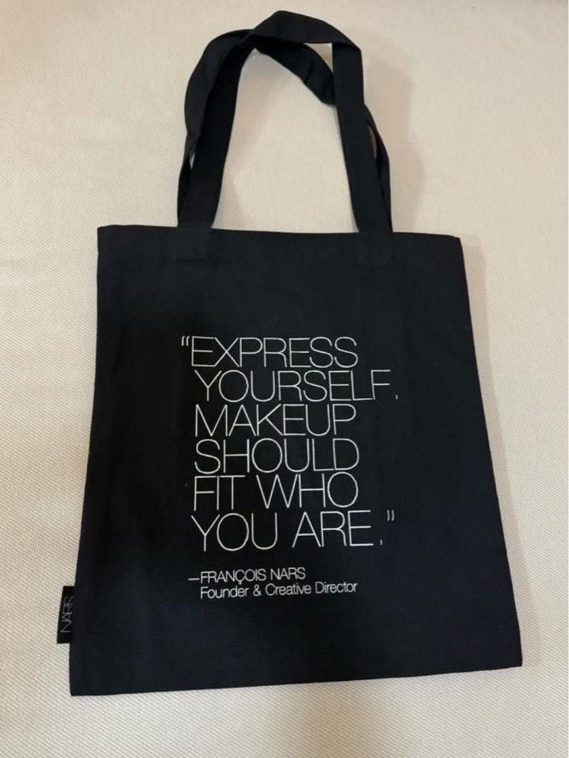 11/5截🌸NARS 美妝專櫃贈品黑色帆布袋 | 預訂約2-3星期