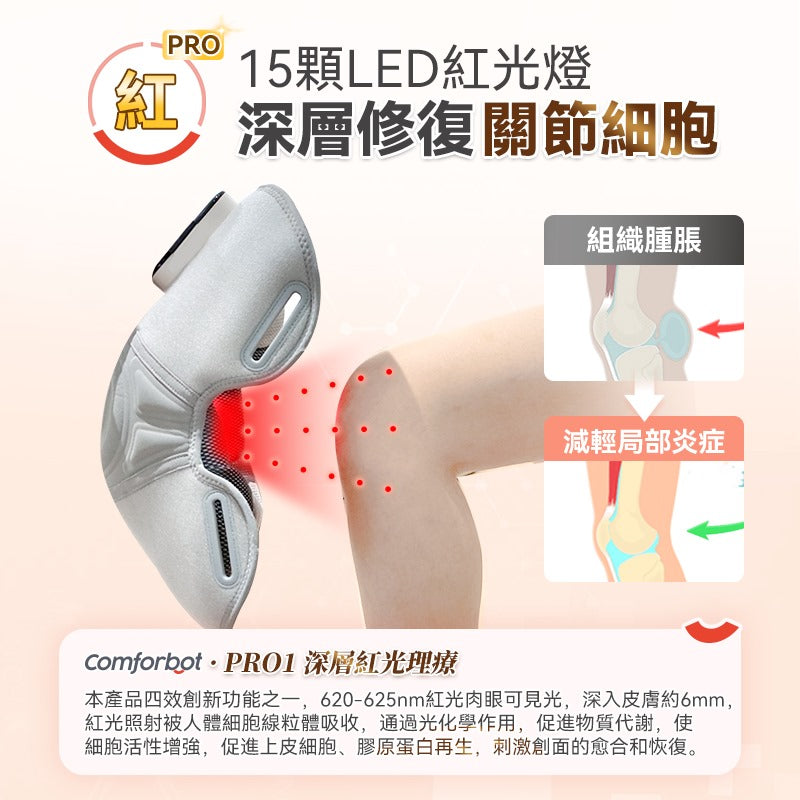 🌸Comforbot 無線紅熱振揉四合強效深層緩損養膝多關節理療儀 PRO | 預訂約1-2星期 娉婷貿易公司 Exquisite Beauty Trading Company