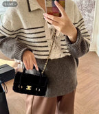 限量🌸CHANEL VIC年終超限定 黑金絲絨菱格圓筒保齡球包🌙💎 | 預訂約4-5星期