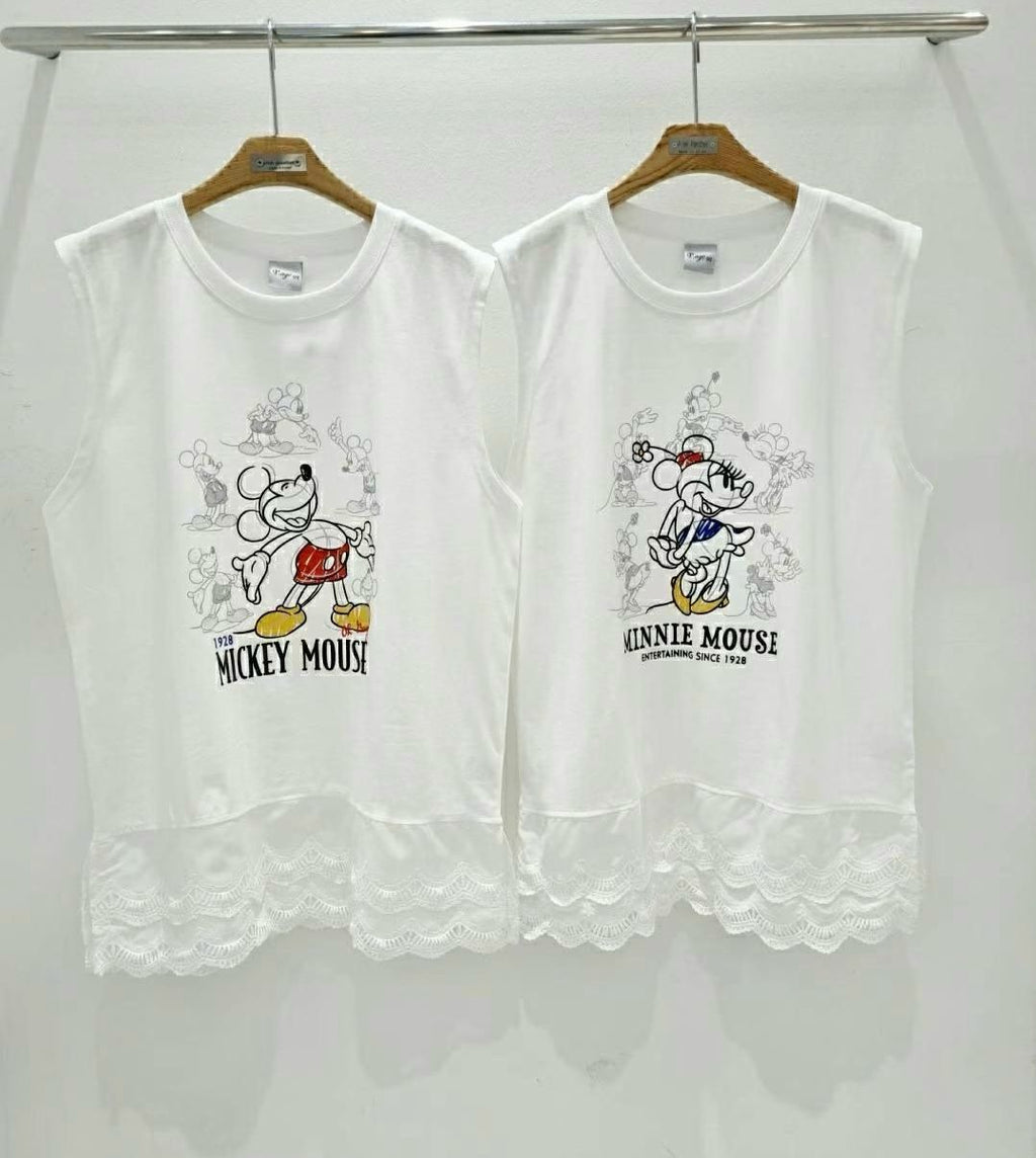 10/5截🌸Disney 正品‼️新款🆕🇰🇷🆕️Disney 夏季新款背心 | 預訂 截單後約3-4星期