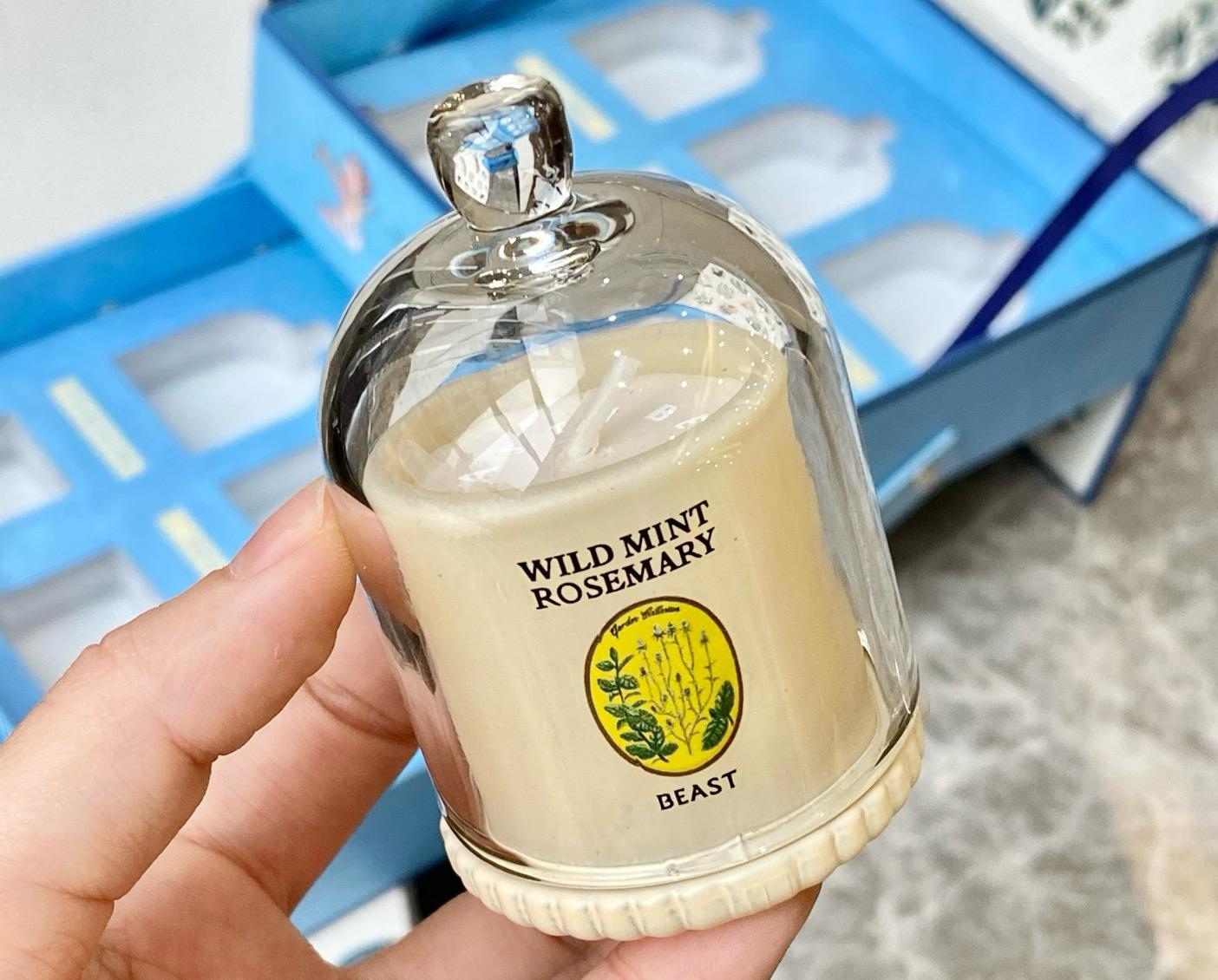 🌸野獸派🩵鐘罩大豆蠟蠟燭🕯️香薰套裝 | 預訂約3-4星期