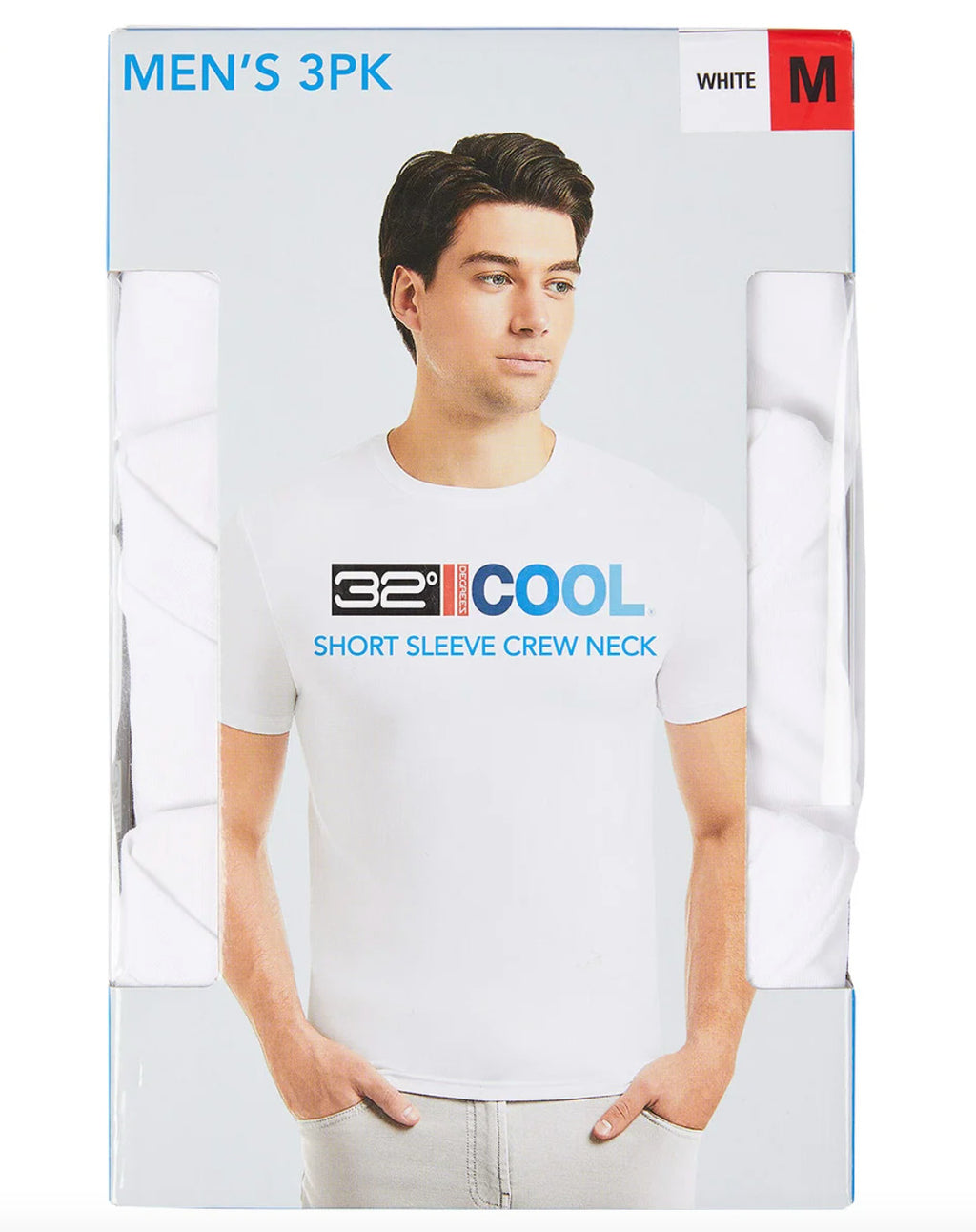 3/5 22:00截🌸🇺🇸 美國直送 32 Degrees 男士👍冰感Tee✅ 3件組合 | 預訂 落單後約6月尾至7月初