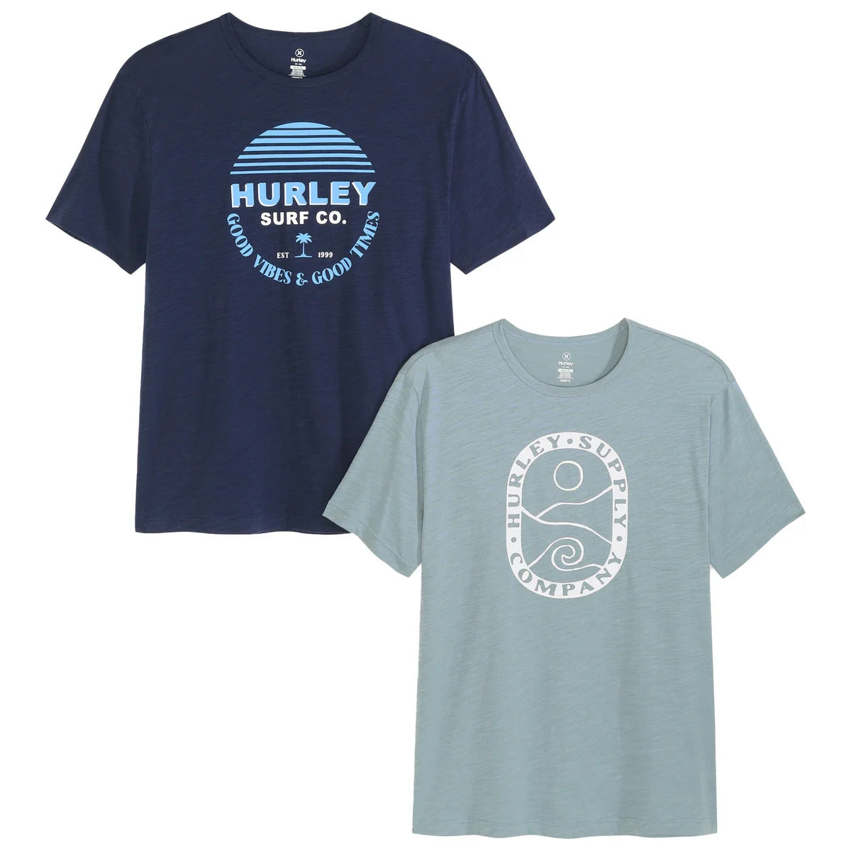 售完即止🌸🇺🇸 美國直送 Hurley 男士Tee 👍 2件組合 | 預訂 落單後約6月尾至7月初(自行備註顏色及尺寸)