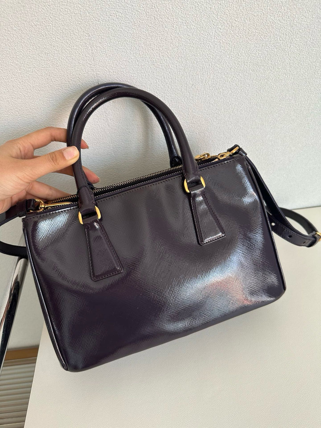 🌸日本中古品代購 Prada紫色殺手小號 | 預訂約2-3星期