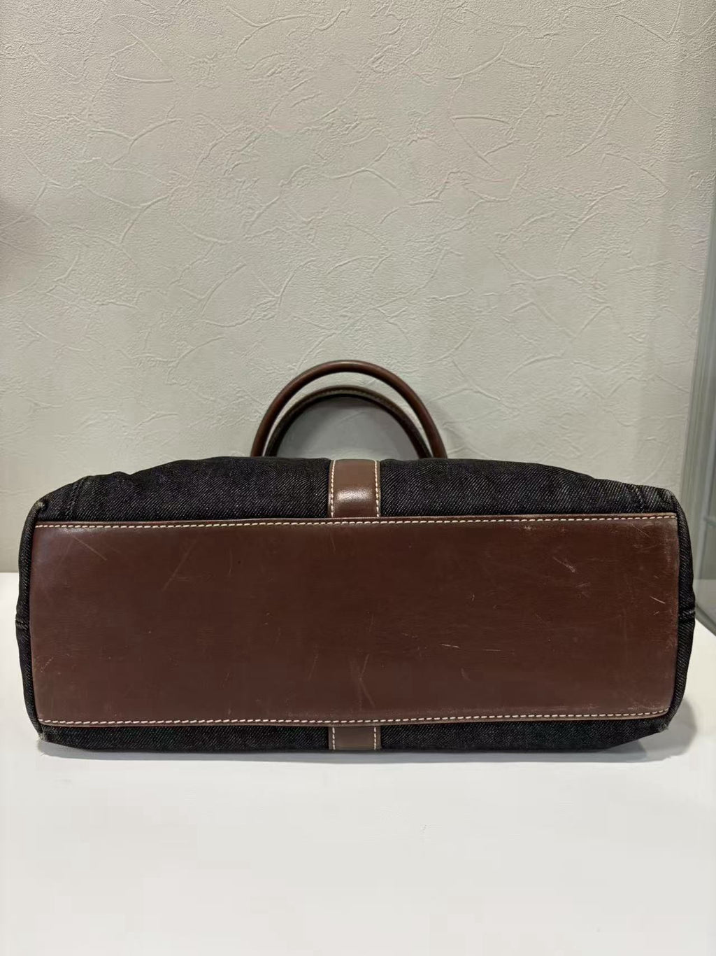 🌸日本中古品代購 CHANEL牛仔配皮單肩托特 | 預訂約2-3星期