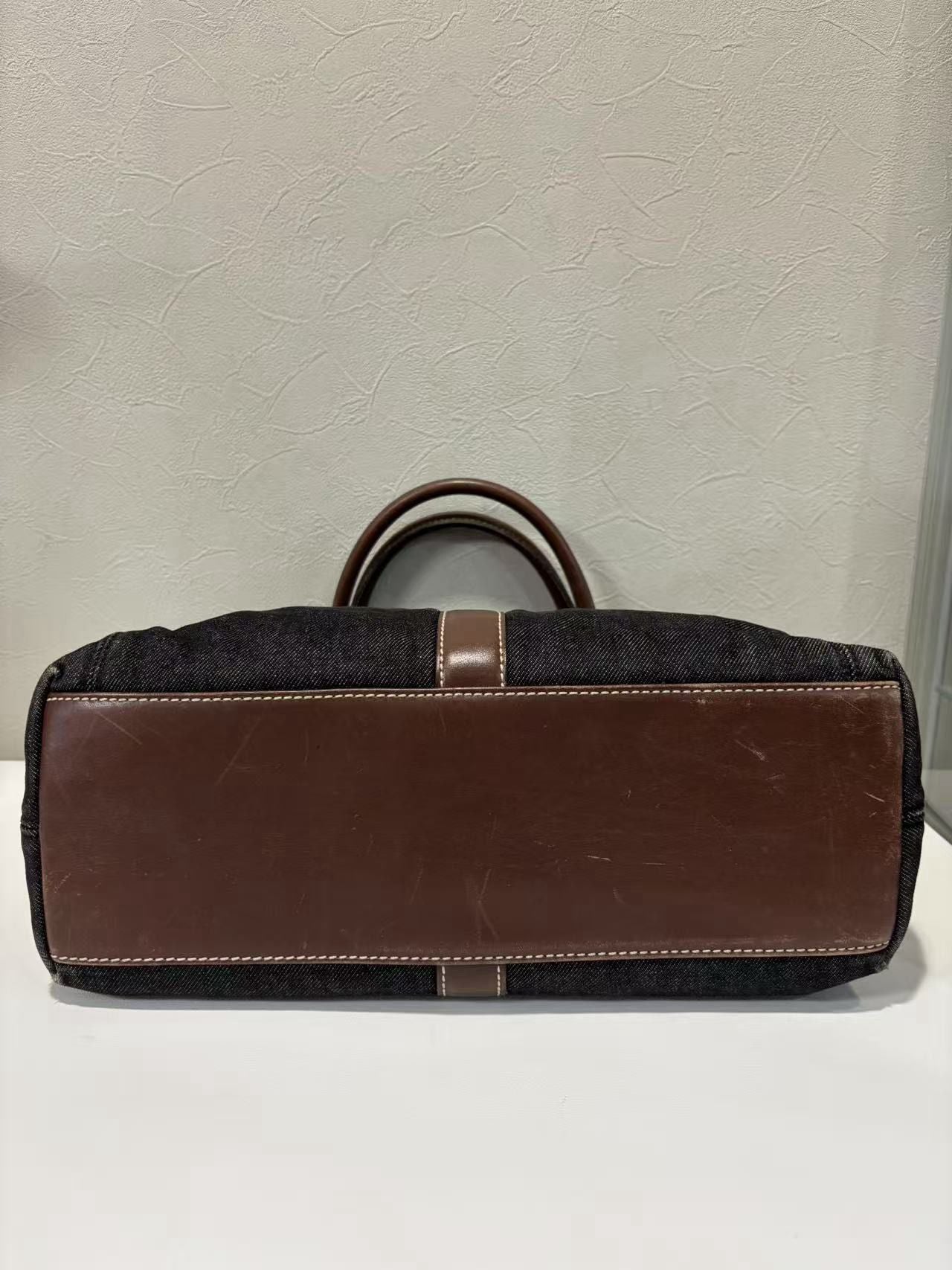 🌸日本中古品代購 CHANEL牛仔配皮單肩托特 | 預訂約2-3星期