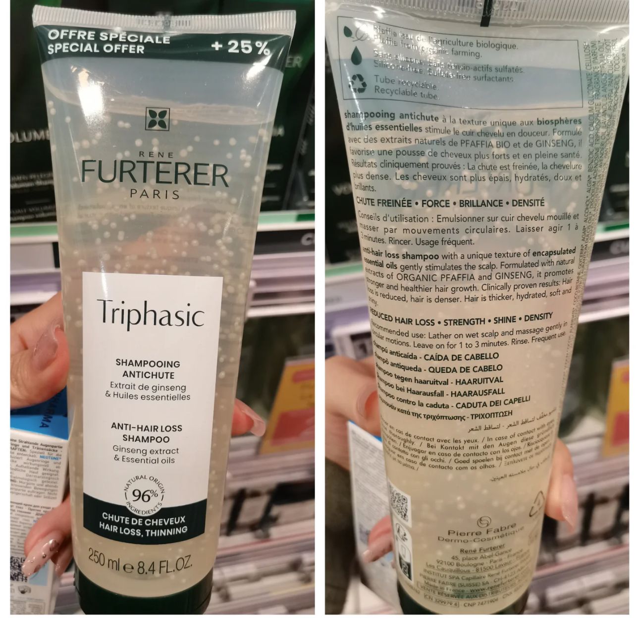 現貨🌸“新版” Rene furterer馥綠德雅防脫再生洗髮水250ml | 落單後約3-5個工作天寄出