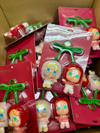 9/5截🌸CRYBABY愛神的眼淚系列-搪膠毛絨吊卡（甜在一起）車厘子款🍒 | 預訂約5月尾至6月初