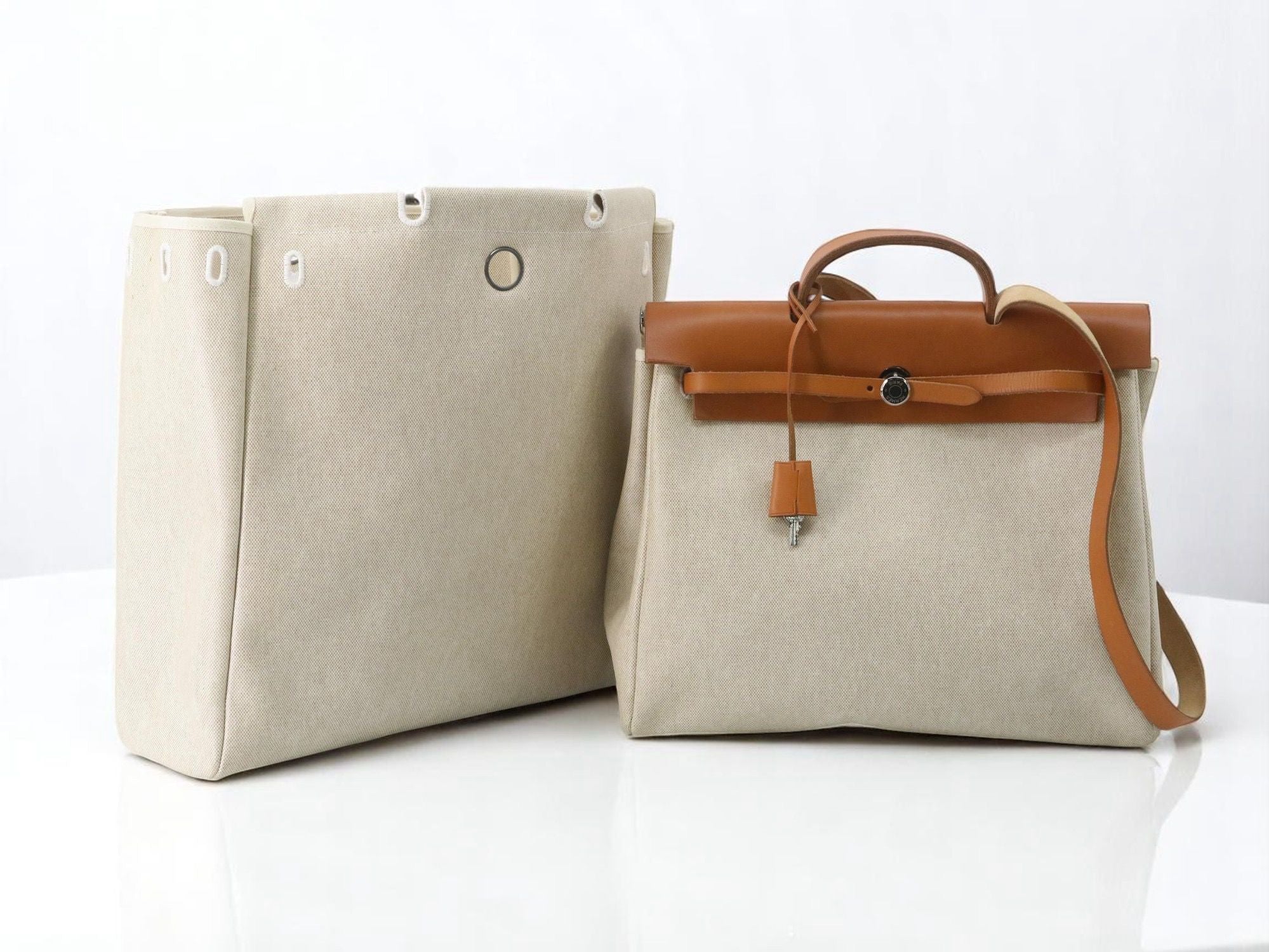 🌸日本中古品代購 HERMÈS愛馬仕Herbag MM兩用手提包單肩包 | 預訂約2-3星期