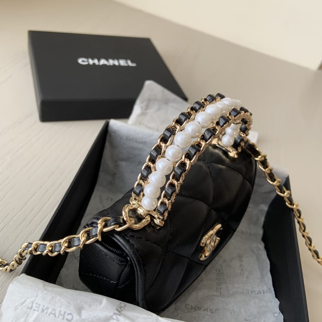 🌸Chanel VIC生日禮品珍珠鏈條手袋 | 預訂約4-5星期