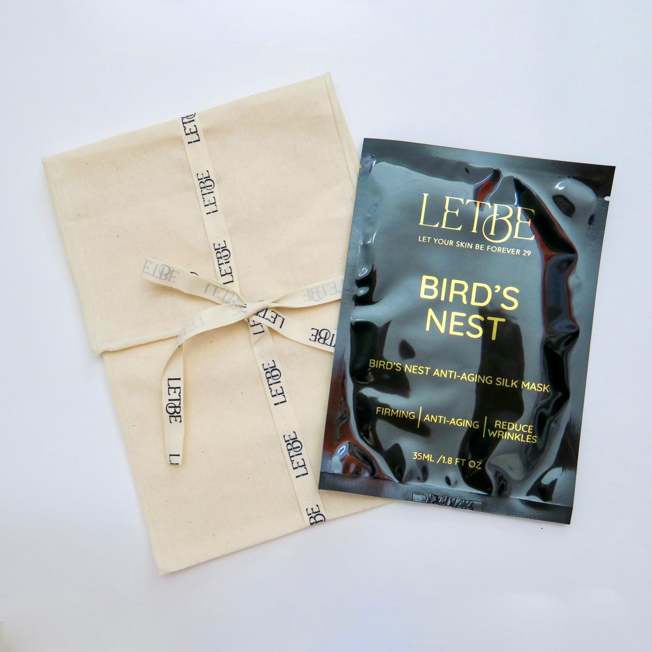 10/5截🌸🇭🇰香港製造🇭🇰各界 KOL 熱推‼️🟡燕窩抗衰老蠶絲面膜 6片🟡 | 預訂約5月尾至6月初