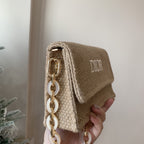 售完即止🌸DIOR Vic gift 超稀有贈品草編包(鏈條可拆取) | 預訂約4-5星期