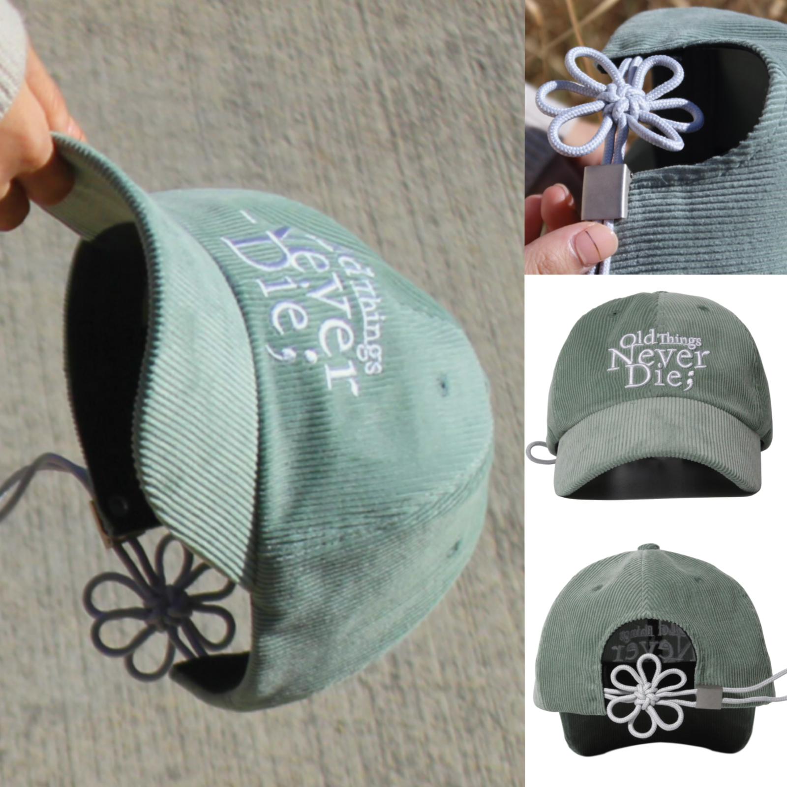 11/5截🌸🇰🇷最近超爆紅的韓國潮牌ONGO 花花帽🔥🔥 FLOWER KNOT CAP | 預訂 截單後約4-6星期(自行備註顏色e.g.圖1/圖2)