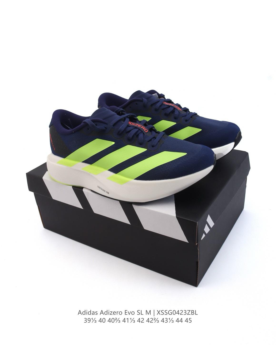 🌸ADIDAS ADIZERO EVO SL低幫跑步鞋 | 預訂約3-4星期(自行備註尺寸)