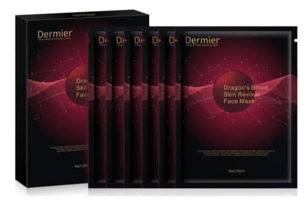 【24小時網站自助下單】🌸Dermier 龍血再生修復面膜 6pcs | 預訂約1-2星期 娉婷貿易公司 Exquisite Beauty Trading Company
