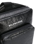 供應商香港現貨🌸全新 100%正品保證 Balenciaga Bag-Crossbody Bag for Men in Black | 落單後約7-10個工作天寄出