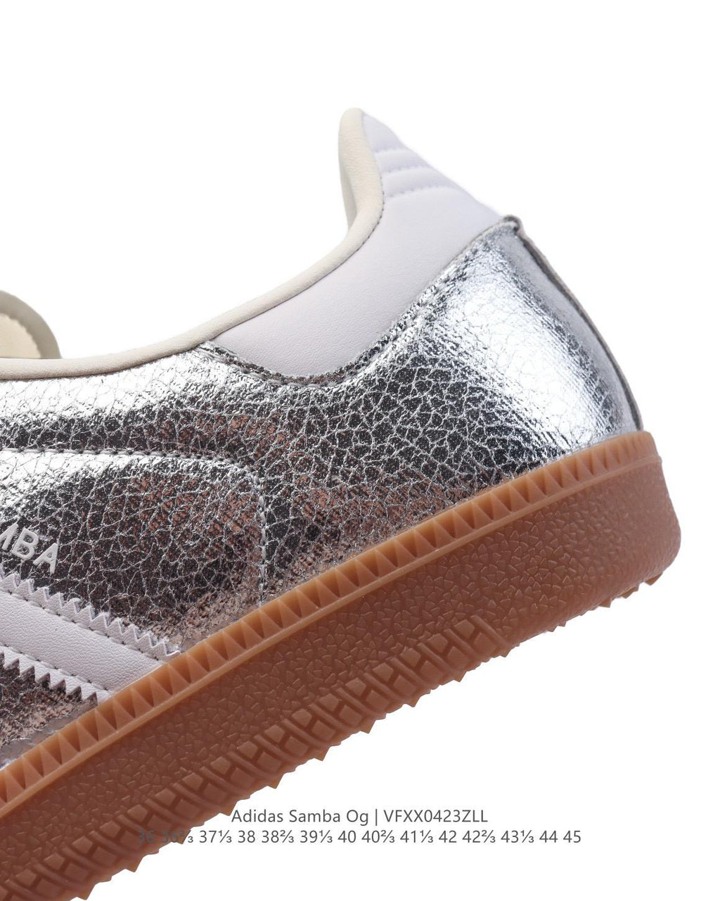 🌸ADIDAS ORIGINALS SAMBA OG SHOES 經典運動鞋小白鞋 # 銀 | 預訂約3-4星期(自行備註尺寸)