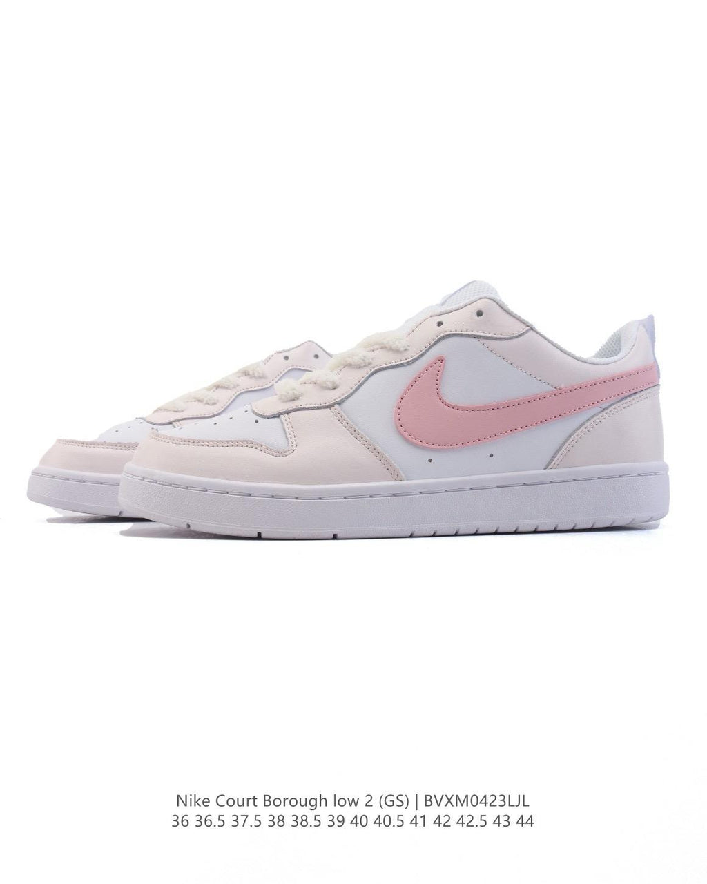 🌸Nike Court Borough Low 2（GS）小空軍 低幫運動板鞋 | 預訂約3-4星期(自行備註尺寸)