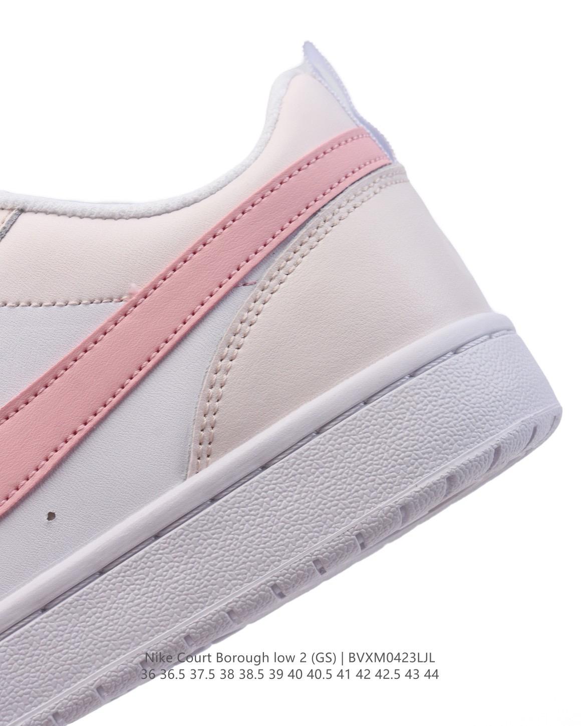 🌸Nike Court Borough Low 2（GS）小空軍 低幫運動板鞋 | 預訂約3-4星期(自行備註尺寸)