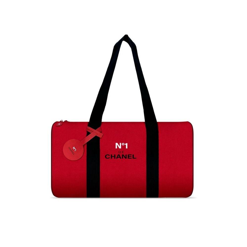 ✅現貨20個紅色🌸CHANEL N°1山茶花系列 旅行袋🤩🤩正品保證 | 落單後約5-7個工作天寄出