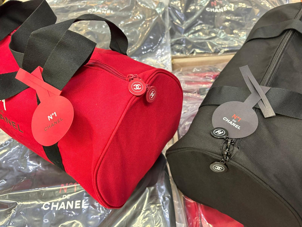 ✅現貨20個紅色🌸CHANEL N°1山茶花系列 旅行袋🤩🤩正品保證 | 落單後約5-7個工作天寄出
