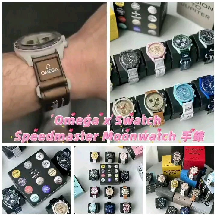 23/5截🌸Omega x Swatch Speedmaster Moonwatch 手錶🌖 🌖 🌖 | 預訂 截單後約3-4星期