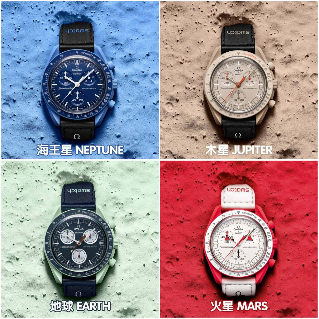 23/5截🌸Omega x Swatch Speedmaster Moonwatch 手錶🌖 🌖 🌖 | 預訂 截單後約3-4星期