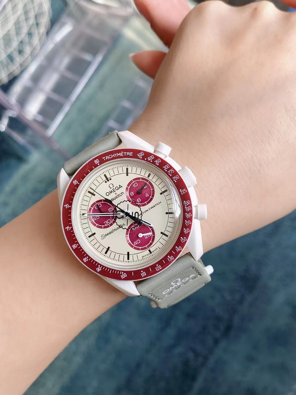 23/5截🌸Omega x Swatch Speedmaster Moonwatch 手錶🌖 🌖 🌖 | 預訂 截單後約3-4星期