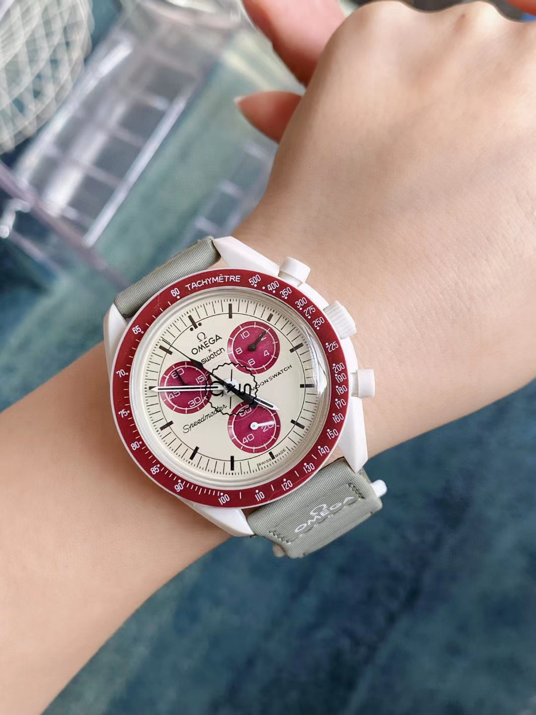 23/5截🌸Omega x Swatch Speedmaster Moonwatch 手錶🌖 🌖 🌖 | 預訂 截單後約3-4星期