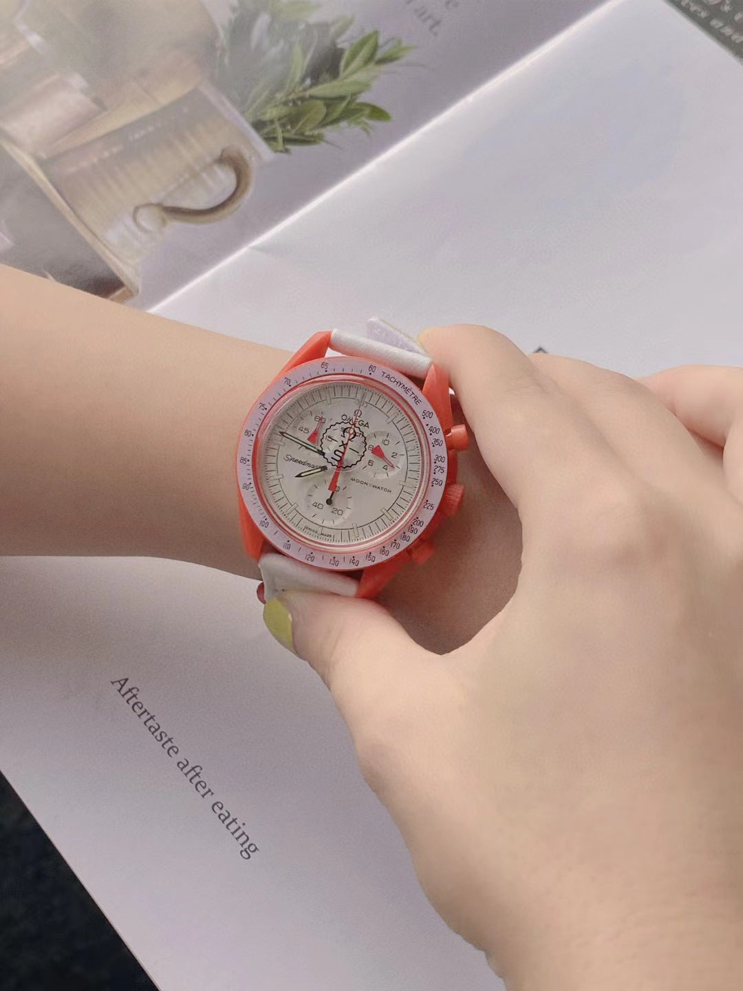 23/5截🌸Omega x Swatch Speedmaster Moonwatch 手錶🌖 🌖 🌖 | 預訂 截單後約3-4星期