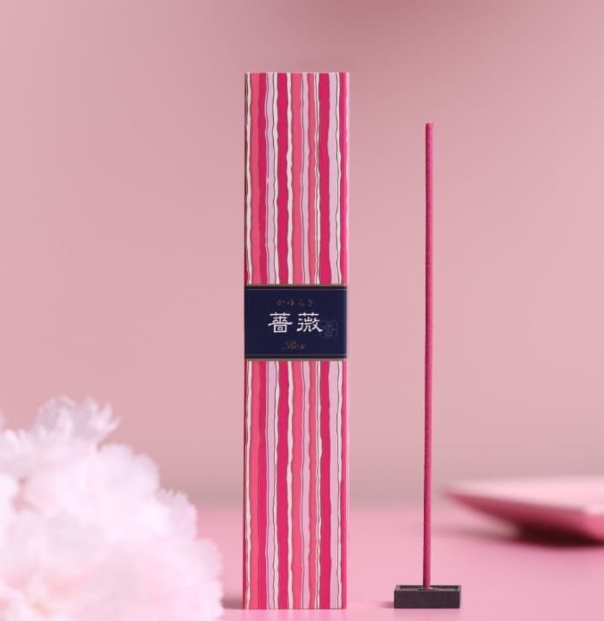 23/5截🌸🟡日本香堂 - Kayuragi 香薰線香 40支附香座 🟡 | 預訂約6月尾至7月初(自行備註款式)