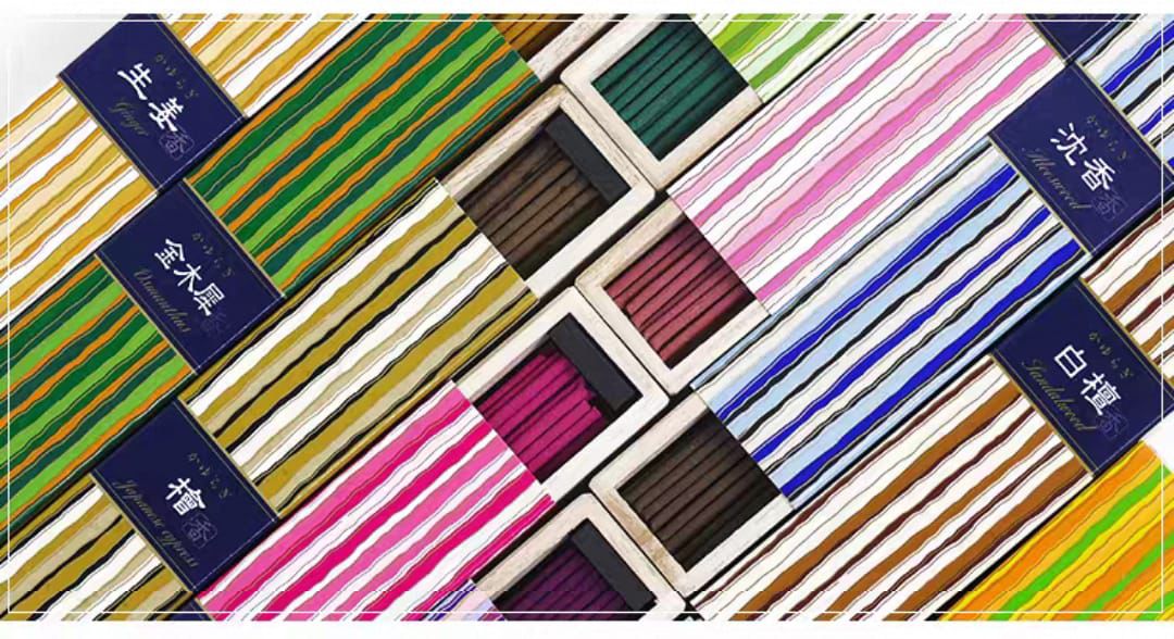 23/5截🌸🟡日本香堂 - Kayuragi 香薰線香 40支附香座 🟡 | 預訂約6月尾至7月初(自行備註款式)