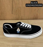 🌸🍊Who A U 韓國專門店/免稅店🍊2025年新款折扣優惠 經典 小熊刺繡 帆布鞋 | 預訂約3-4星期