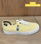 🌸🍊Who A U 韓國專門店/免稅店🍊2025年新款折扣優惠 經典 小熊刺繡 帆布鞋 | 預訂約3-4星期