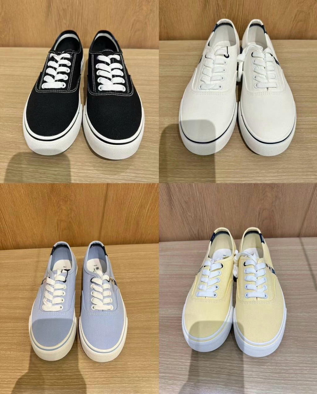 🌸🍊Who A U 韓國專門店/免稅店🍊2025年新款折扣優惠 經典 小熊刺繡 帆布鞋 | 預訂約3-4星期