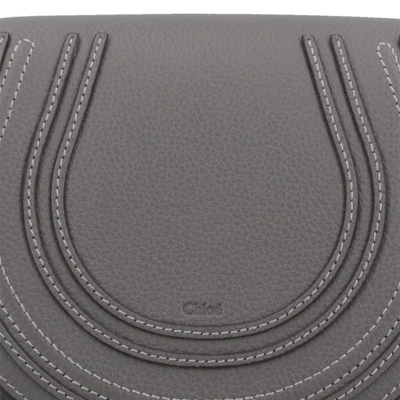 🌸全新 100%正品保證 Chloe Small Marcie Saddle Crossbody Bag for Women in Elephant Grey | 預訂 請先查詢貨期
