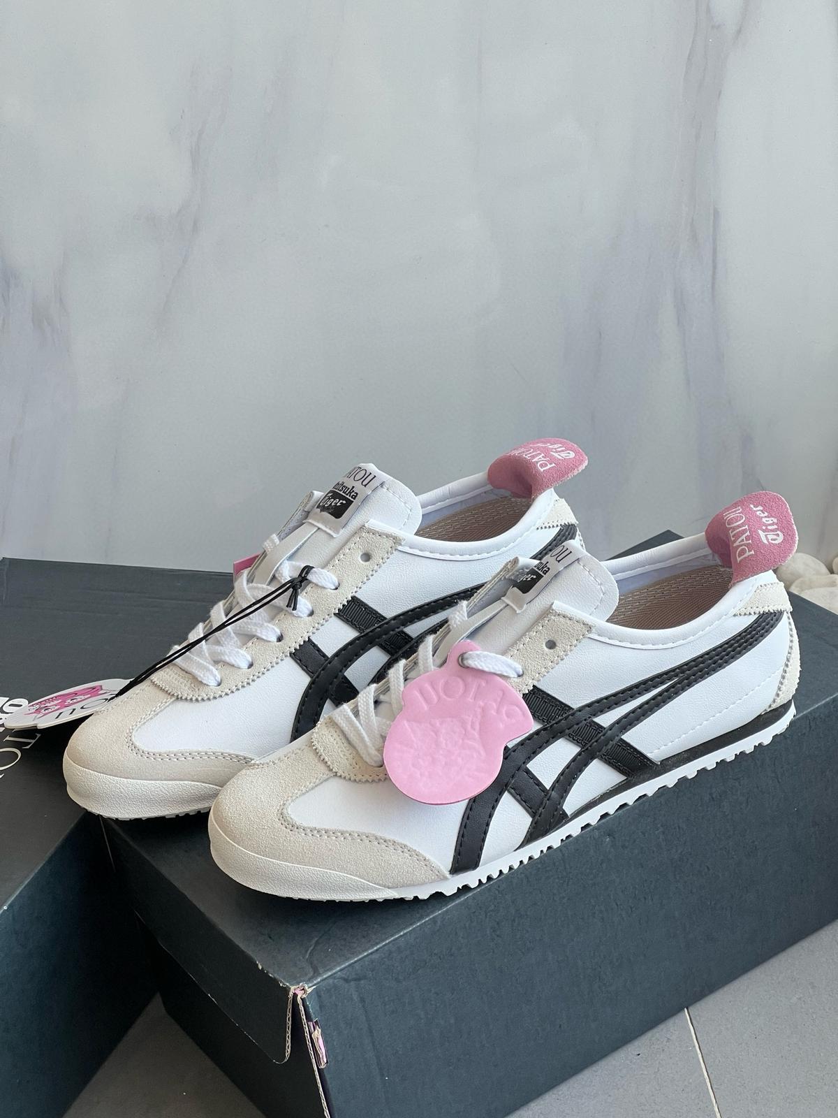 🌸💗 patou x Tiger鬼塚虎聯名來了 Tiger 值75週年之際 攜手今年迎來110週年的巴黎時裝品牌patou推出聯名系列 | 預訂約3-4星期(自行備註顏色及尺寸)