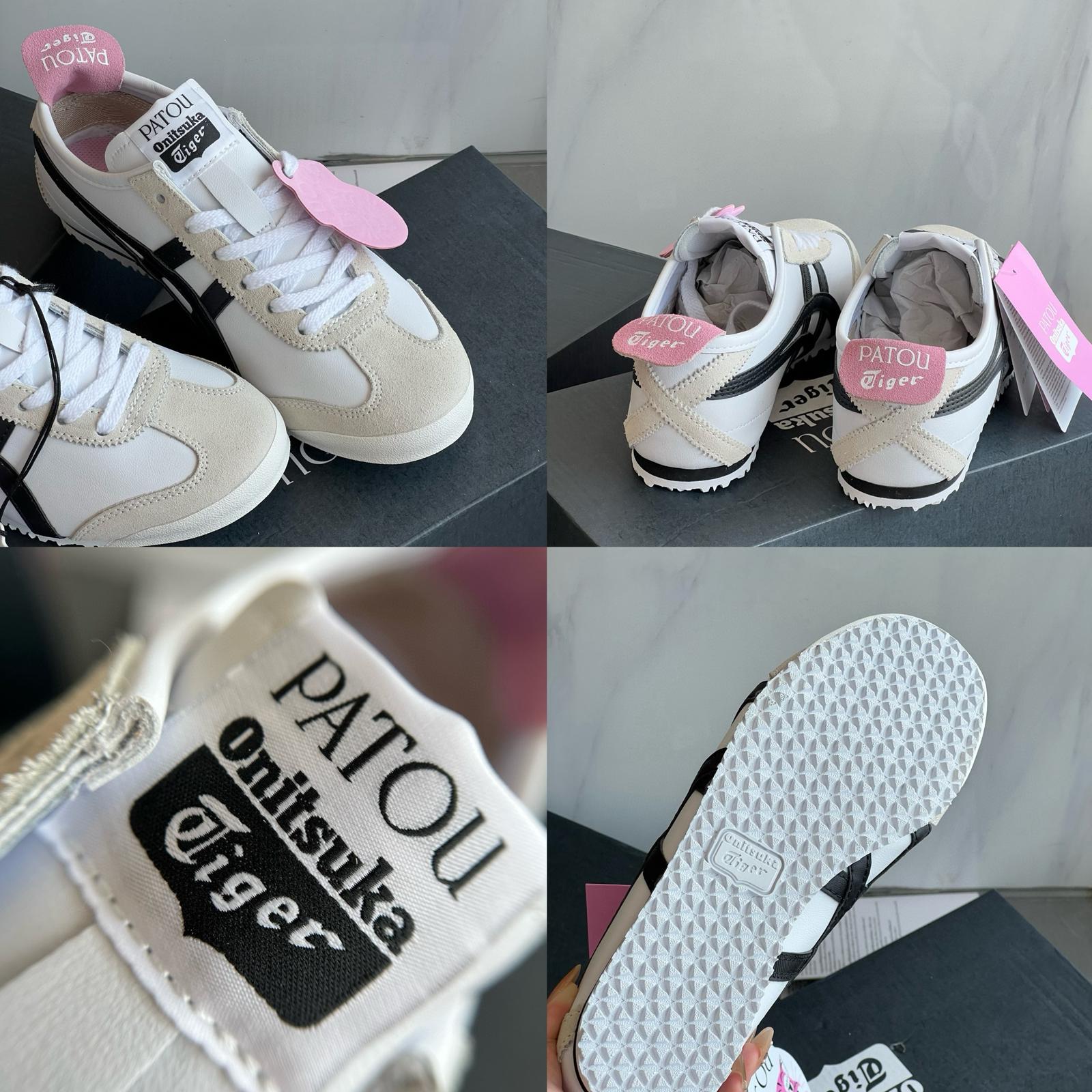 🌸💗 patou x Tiger鬼塚虎聯名來了 Tiger 值75週年之際 攜手今年迎來110週年的巴黎時裝品牌patou推出聯名系列 | 預訂約3-4星期(自行備註顏色及尺寸)