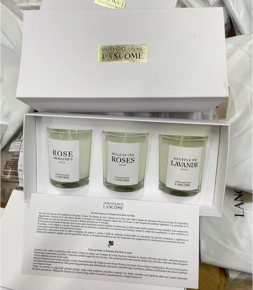 🌸Lancome 🌈蠟燭三件禮盒 一個蠟燭 75g🌟 | 預訂約2-3星期