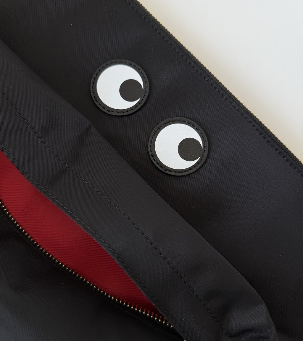 26/5截🌸英國🇬🇧 Anya Hindmarch Tech Case Eyes 英國設計師品牌尼龍手包 | 預訂約7月初至中