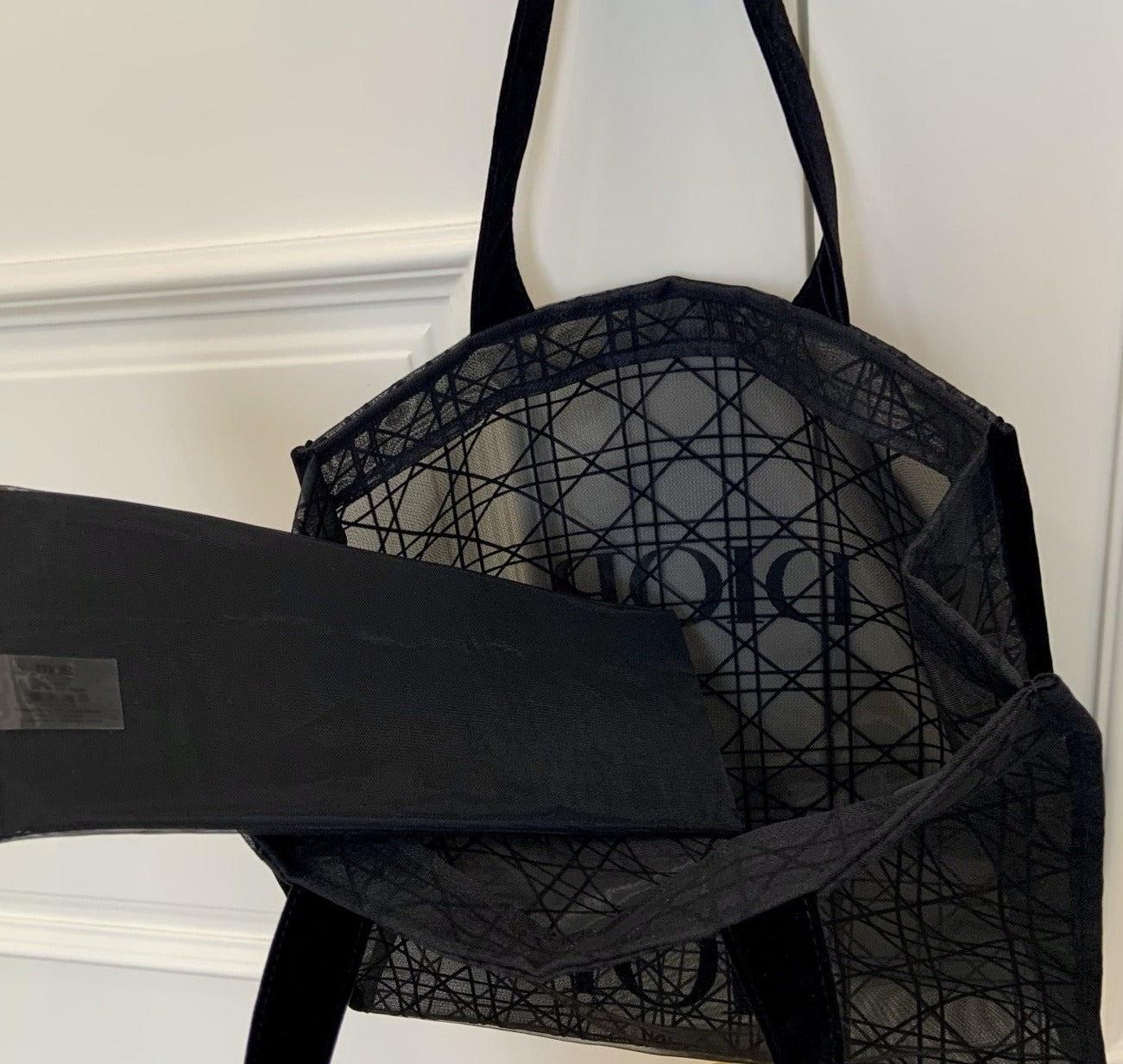售完即止🌸DIOR 美妝專贈品透明網紗Tote Bag | 預訂約4-5星期