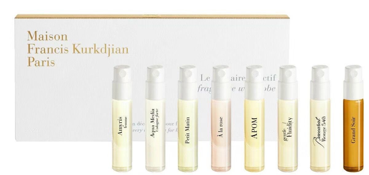 現貨🌸免稅正品 MAISON FRANCIS KURKDJIAN Discovery Fragrance Wardrobe For Her Travel Set MFK香氛衣橱女士旅行套装 2ml x 8 | 落單後約3-5個工作天寄出