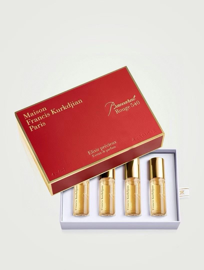 現貨🌸免稅正品 Maison Francis Kurkdjian Paris Baccarat Rouge 540 Extrait de Parfum MFK 水晶之燄典藏香精滾珠 4ml x 4 | 落單後約3-5個工作天寄出